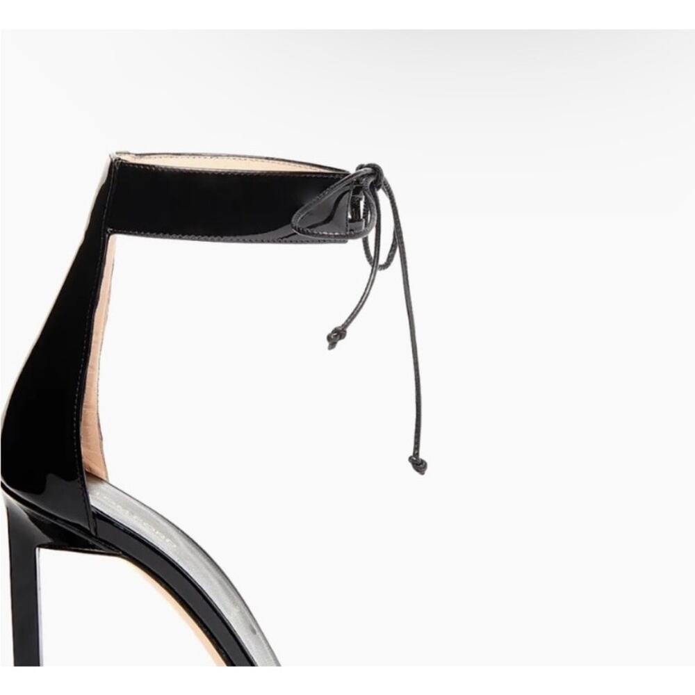 Tom Ford Black Patent Leather Women ankle tie 105 mm pumps size 41 made Italy - Picture 16 of 16